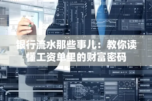 银行流水那些事儿:教你读懂工资单里的财富密码