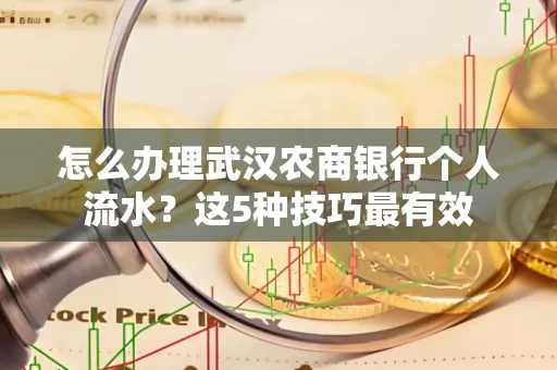 怎么办理武汉农商银行个人流水?这5种技巧最有效