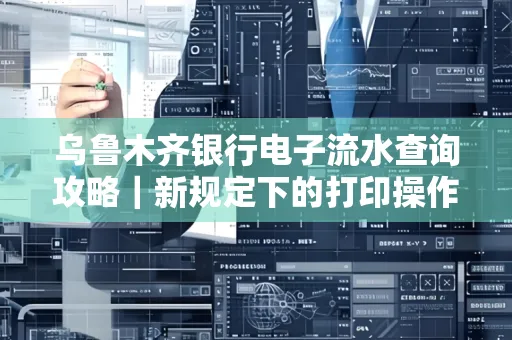 乌鲁木齐银行电子流水查询攻略｜新规定下的打印操作全解密