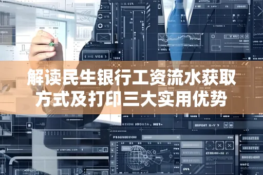 解读民生银行工资流水获取方式及打印三大实用优势